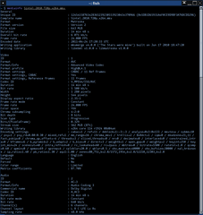 command-line utility for reading information from audio/video files