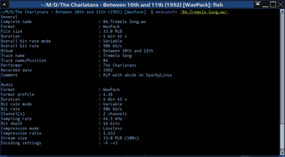 command-line utility for reading information from audio/video files