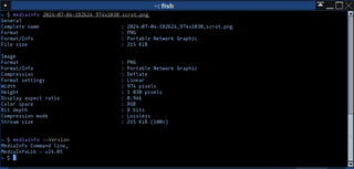 command-line utility for reading information from audio/video files