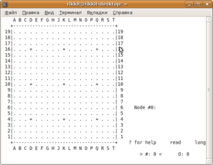 game record display/editor for the oriental game of go