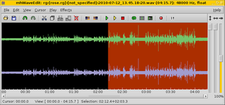 Simple and fast GTK2 sound editor