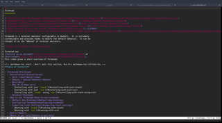 modern and intuitive terminal-based text editor