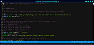 modern and intuitive terminal-based text editor