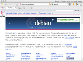 Midori 0.4.0 Browser