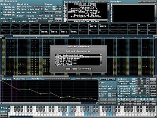 music creation tool inspired by Fast Tracker 2