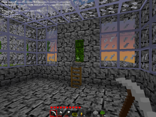 Multiplayer infinite-world block sandbox