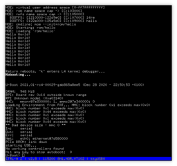 Friendly menu driven serial communication program