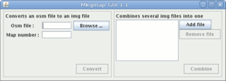 Graphical User Interface for mkgmap
