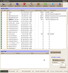 Graphical frontend for mldonkey based on GTK+