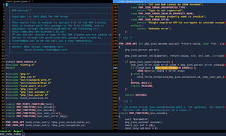 flexible terminal-based editor
