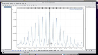 Zoom on an isotopic cluster