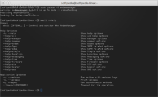D-Bus service for managing modems