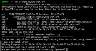 leverage the OpenPGP web of trust for SSH and TLS authentication