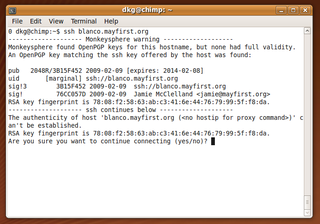 leverage the OpenPGP web of trust for SSH and TLS authentication