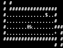 Rogue-like game with an infinite dungeon, also known as umoria