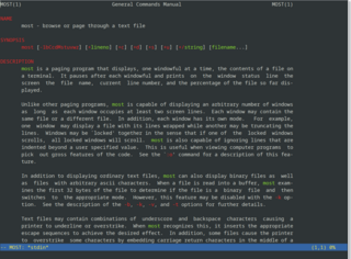 Pager program similar to more and less