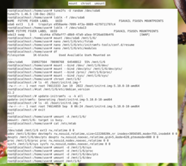 tools for mounting and manipulating filesystems