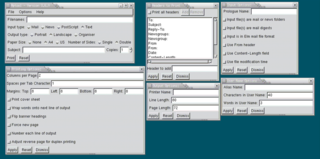 pretty-printer for email messages and other text files