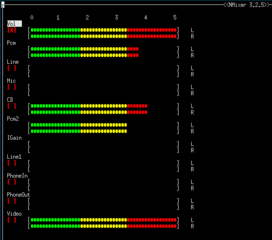 nmixer from the mp3blaster package