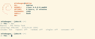 command-line tool to interface MPD