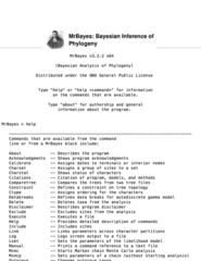 Bayesian Inference of Phylogeny