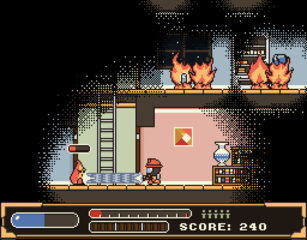 Mr Rescue is an arcade 2d action game