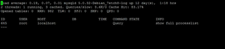 MySQL terminal based query monitor