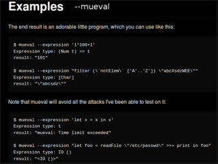 Safely evaluate pure Haskell expressions - executables