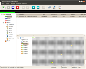 graphical download manager