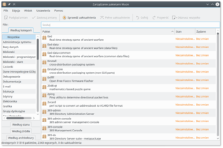 Muon - graphical interface to APT