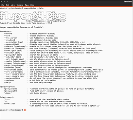 it's a commandline emu