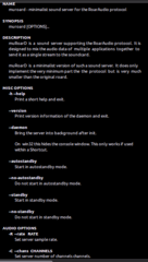 minimalist RoarAudio sound daemon