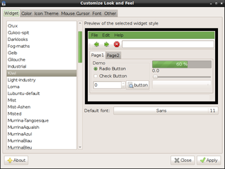 themes for gtk2 murrine engine