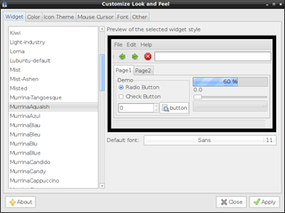 themes for gtk2 murrine engine