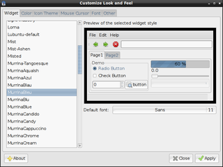 themes for gtk2 murrine engine