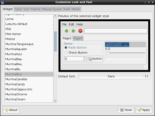 themes for gtk2 murrine engine