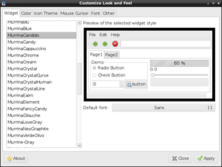 themes for gtk2 murrine engine