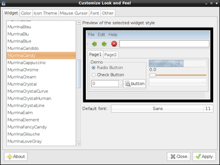 themes for gtk2 murrine engine