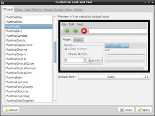 themes for gtk2 murrine engine