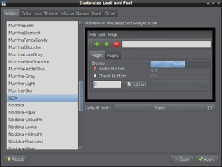 themes for gtk2 murrine engine