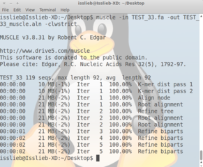 Multiple alignment program of protein sequences