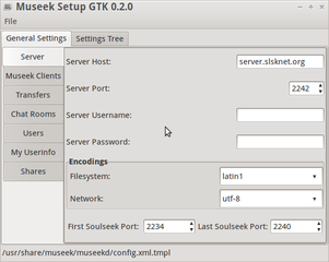 Client for the SoulSeek peer-to-peer network (server daemon)