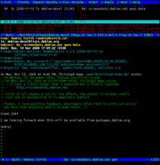 text-based mailreader supporting MIME, GPG, PGP and threading