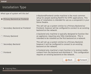Mythbuntu Live CD Installation and Configuration