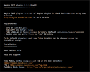 SNMP Plugins for nagios