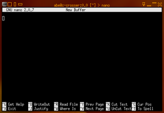 small, friendly text editor inspired by Pico - tiny build