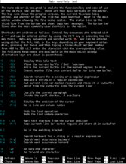Help - press CTRL+G