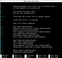 small, friendly text editor inspired by Pico