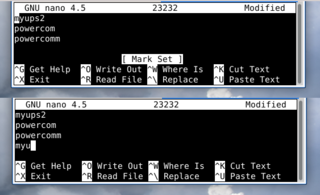 Mark text: M+A - start and M+6 - end, Ctrl+U - Paste