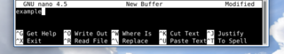 key "M" -> Alt, Cmd or Esc key, depending on your keyboard setup